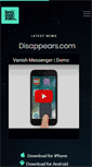 Mobile Screenshot of disappears.com